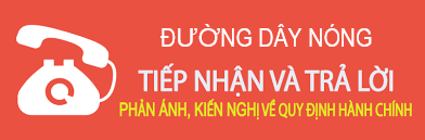 Đường dây nóng - Phản ánh kiến nghị